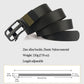 Elastic Nylon Waist Belt with Zinc Alloy Adjustable Buckle