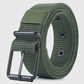 Nylon Waist Belt with Multiple Holes & Black Buckle