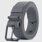 Nylon Waist Belt with Multiple Holes & Black Buckle