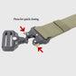 Tactical Nylon Waist Belt with Quick-Release Metal Buckle