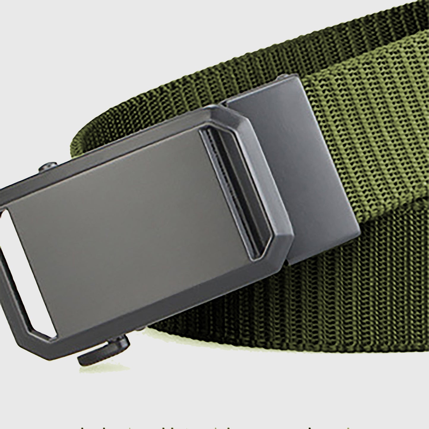 Nylon Waist Belt with Adjustable Metal Buckle