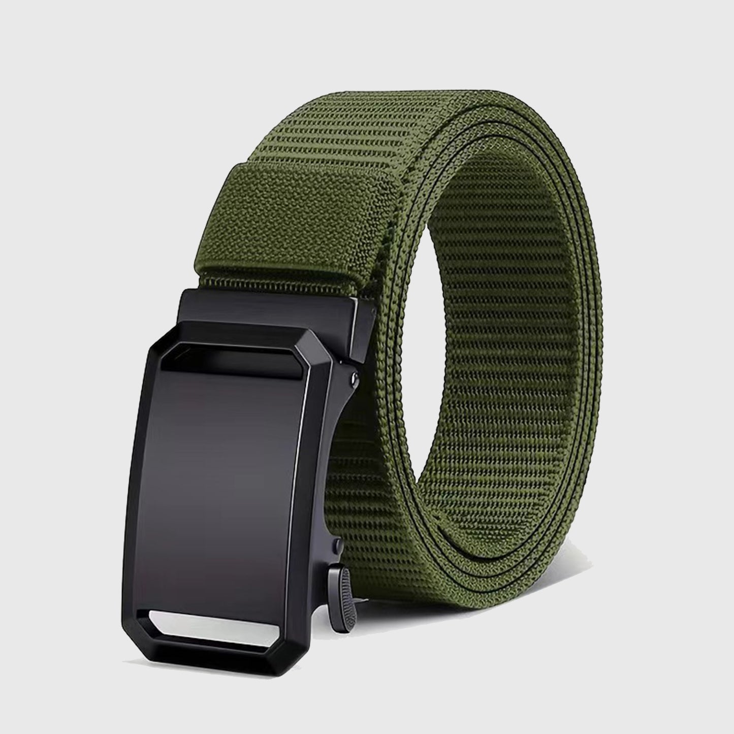 Nylon Waist Belt with Adjustable Metal Buckle