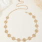 Round Disc Chain Belt with Adjustable Link Closure 41.5x1in