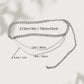 Gold Chain Belt with Double Pearl Strand Layered Design 41.5x0.4in