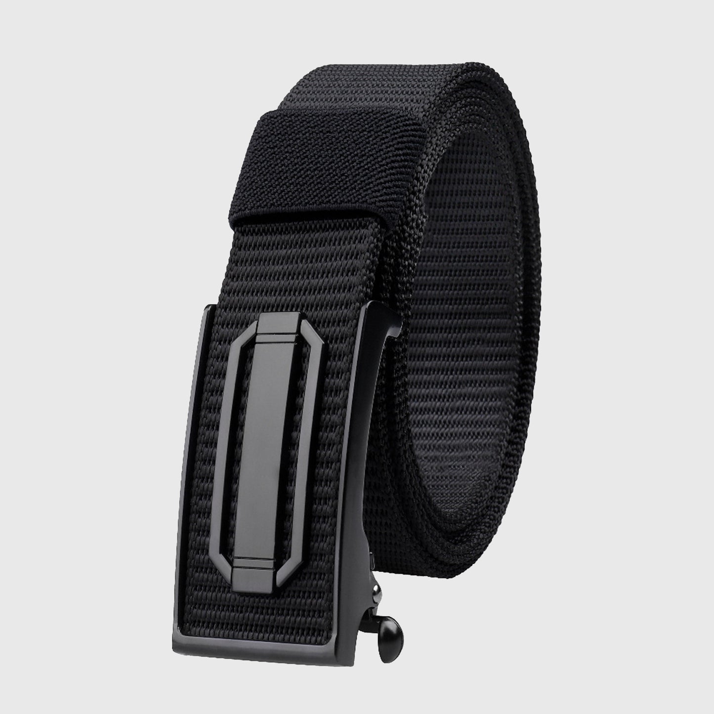 Nylon Tactical Belt with Zinc Alloy Automatic Buckle Heavy-Duty Outdoor & Casual Belt
