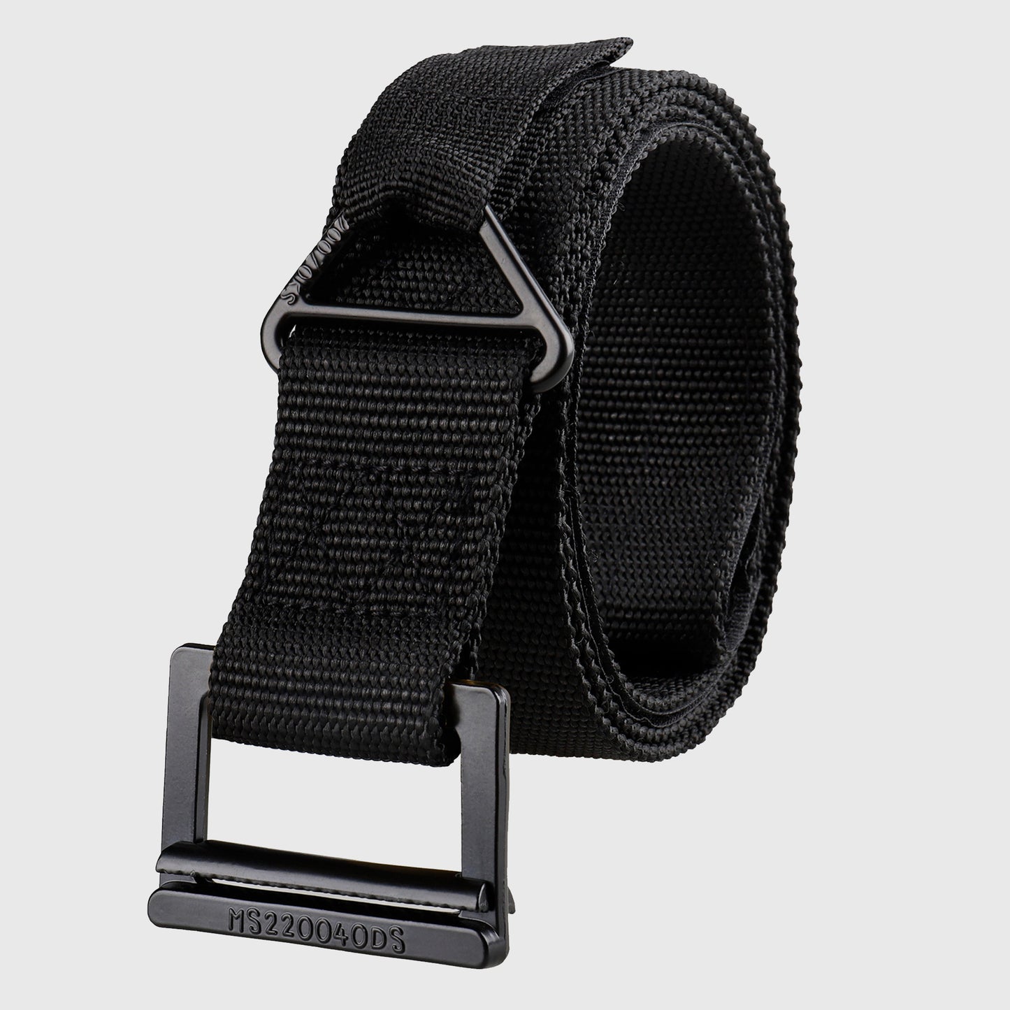 Nylon Tactical Belt with Zinc Alloy Buckle Heavy-Duty Outdoor & Casual Belt