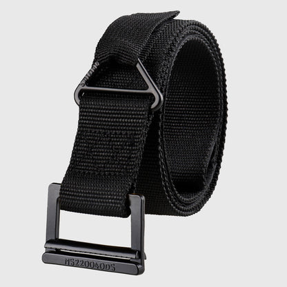 Nylon Tactical Belt with Zinc Alloy Buckle Heavy-Duty Outdoor & Casual Belt