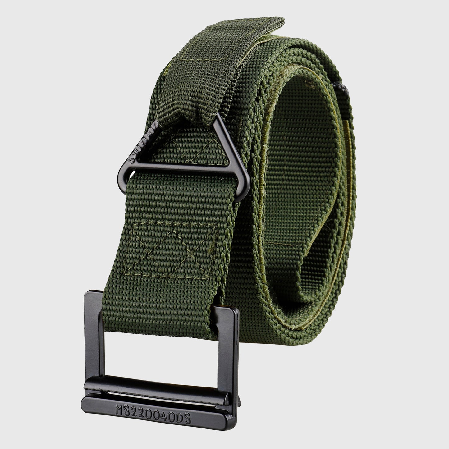 Nylon Tactical Belt with Zinc Alloy Buckle Heavy-Duty Outdoor & Casual Belt