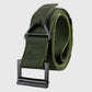 Nylon Tactical Belt with Zinc Alloy Buckle Heavy-Duty Outdoor & Casual Belt