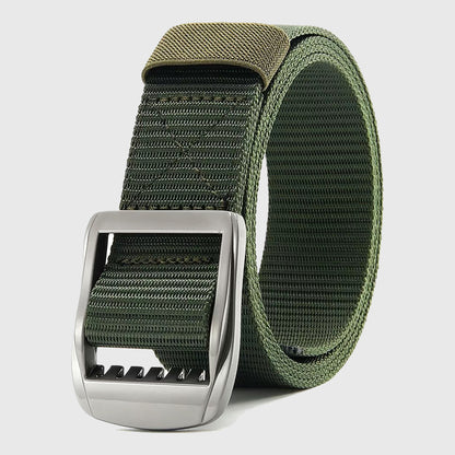 Nylon Tactical Belt with Metal Buckle Heavy-Duty Outdoor & Casual Belt
