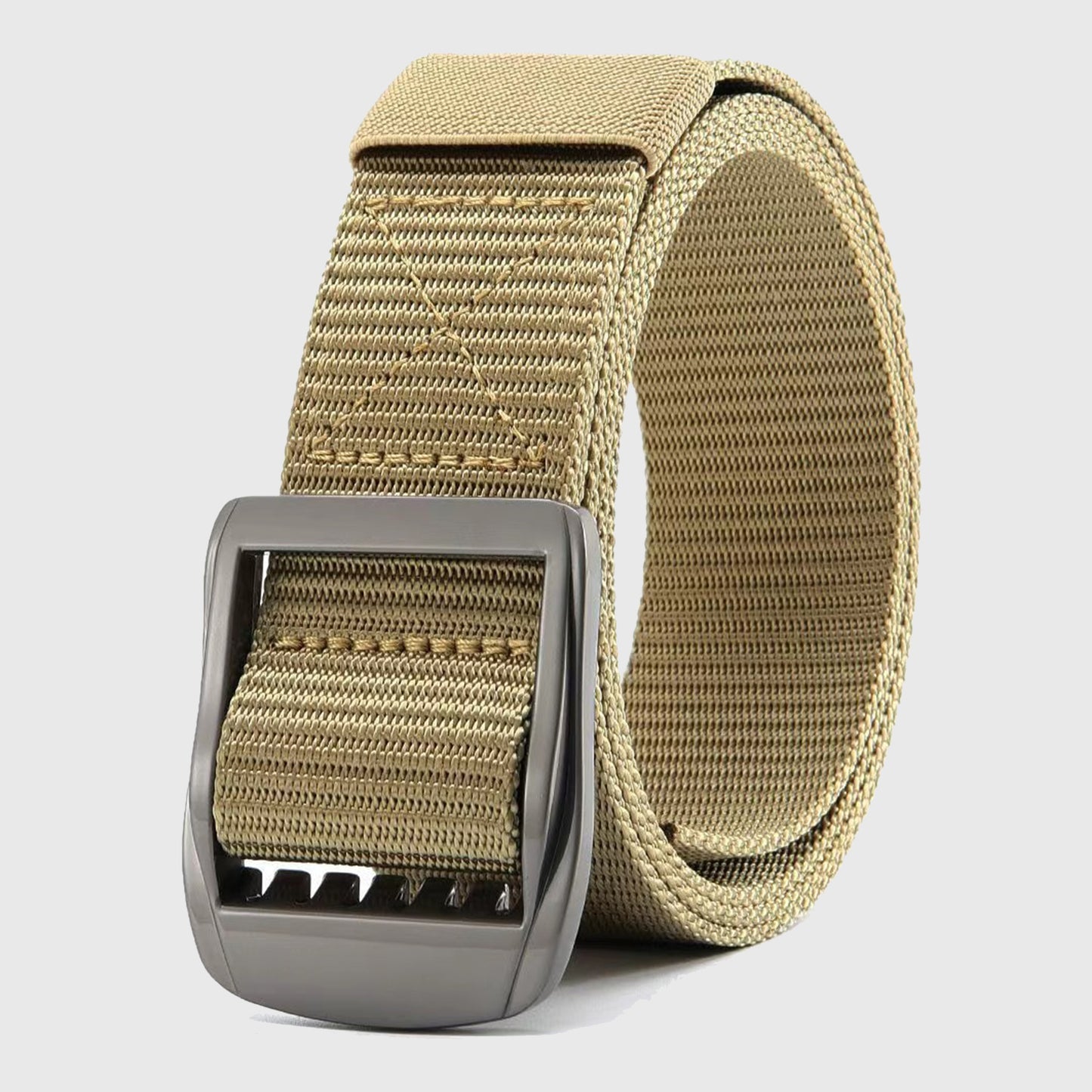 Nylon Tactical Belt with Metal Buckle Heavy-Duty Outdoor & Casual Belt