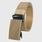 Nylon Tactical Belt with Plastic-Alloy Buckle Heavy-Duty Outdoor & Casual Belt