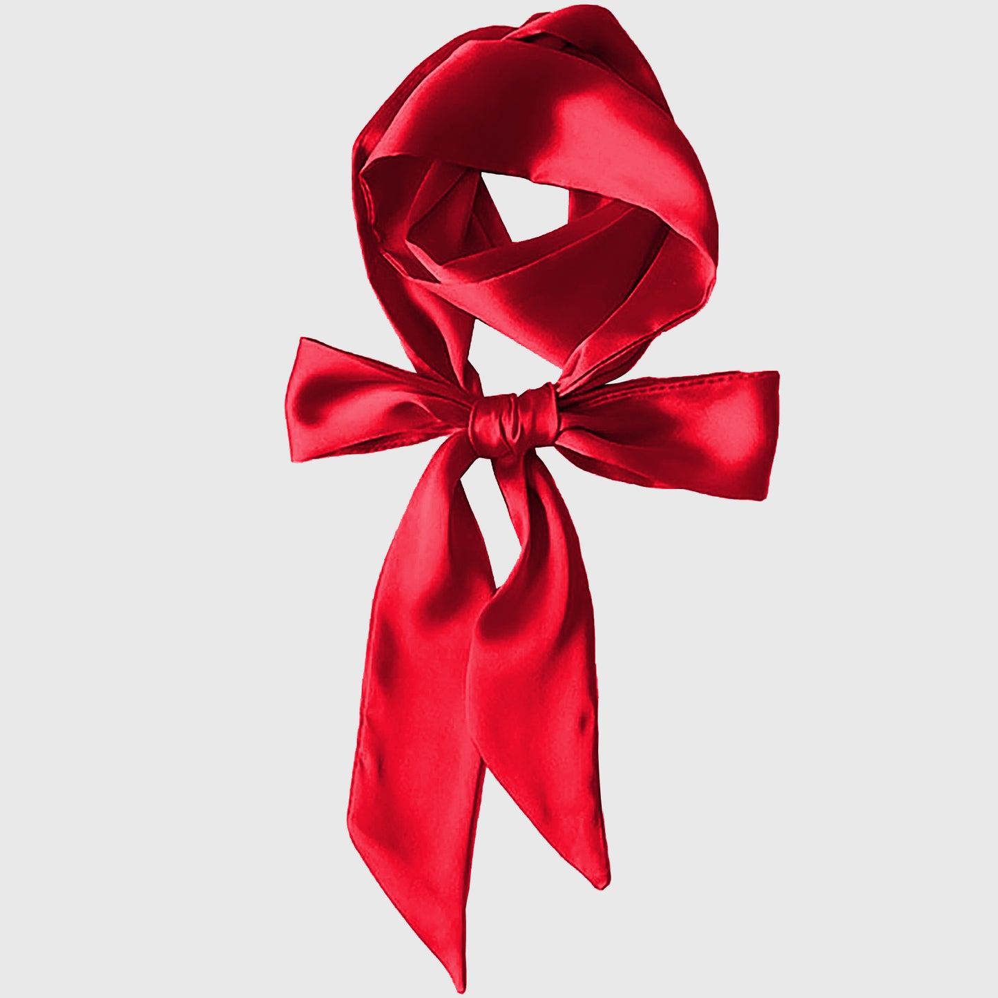 Silk Satin Scarf Belt Fashion Accessory for Dresses, Waist Cinching & Styling