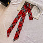 Black & White Striped Tie Belt Y2K Fashion Statement Belt