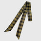 Black & White Striped Tie Belt Y2K Fashion Statement Belt