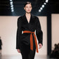 Suede Tie Belt - Luxury Waist Cincher for Dresses, Gowns & Elegant Outfits