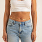 Twisted Leaf Pattern Metal Waist Belt with Adjustable Chain Closure 45.5in