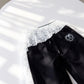 Sheer Lace Overlay Belt with Side Tie Detail 78.5x2in