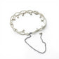 Twisted Pearl Strand Waist Belt with Hanging Bead Details 47x1in