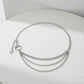 Layered Chain Belt with Crescent Moon and Sun Charms 45.5x0.8in