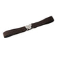 Womens Elastic Waist Belt with Heart Buckle