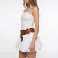 Western Style Disc Waist Belt Large Round Medallion Buckle Decorative Studded Concho Belt