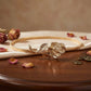 Slim Floral Metal Waist Belt Delicate Rose Buckle Skinny Adjustable Dress Belt