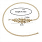 Crystal Floral Waist Chain Belt with Rhinestone Cluster Pendant Adjustable Link Body Jewelry