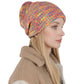 Winter Slouchy Beanie Hat Colorful Stretchy Knit Long Baggy Slouch Skull Cap for Women
