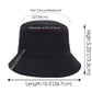 Unisex Classic Washed Denim Bucket Hat Cotton Sun Hats Outdoor Fisherman Cap for Beach, Golf, Fishing