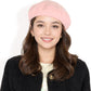 Classic Wool Beret Hat with Adjustable Inner Band and Timeless Parisian Style