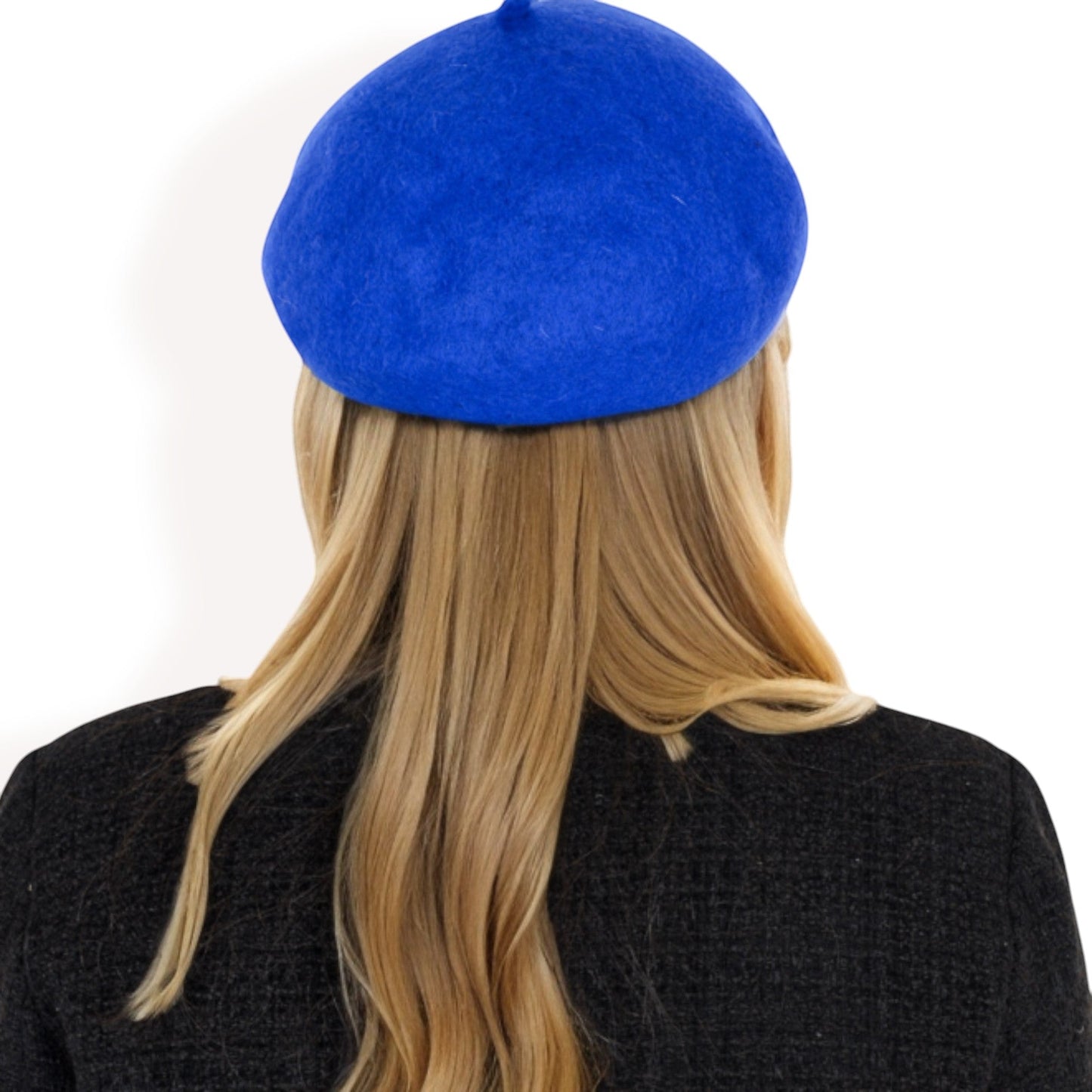 Classic Wool Beret Hat with Adjustable Inner Band and Timeless Parisian Style