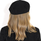 Lightweight Textured Beret with Soft Stretch Fit and Chic Parisian Design