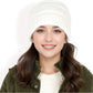 Satin-Lined Knit Beanie for Hair Protection and Moisture Retention in a Cozy Slouch Design