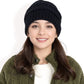Satin-Lined Knit Beanie for Hair Protection and Moisture Retention in a Cozy Slouch Design