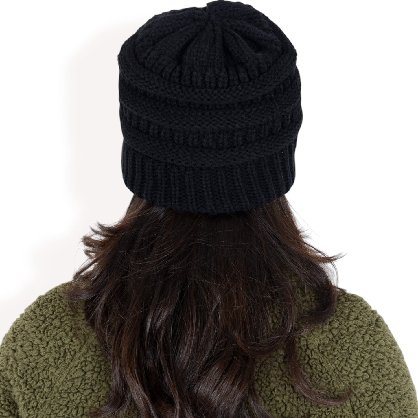 Satin-Lined Knit Beanie for Hair Protection and Moisture Retention in a Cozy Slouch Design