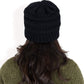 Satin-Lined Knit Beanie for Hair Protection and Moisture Retention in a Cozy Slouch Design