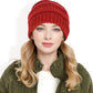 Satin-Lined Knit Beanie for Hair Protection and Moisture Retention in a Cozy Slouch Design
