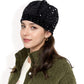 Sequin Velvet Beret with Sparkling Embellishments and Comfortable Satin-Lined Interior
