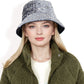Sequin Bucket Hat with Sparkling Design and Reversible Feature for Stylish Casual or Party Looks