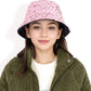 Sequin Bucket Hat with Sparkling Design and Reversible Feature for Stylish Casual or Party Looks