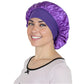 Satin Sleep Bonnet Elasticity Wide Band Silky Hair Protection for Curly and Natural Hair