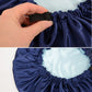Silk Sleep Bonnet Adjustable Elastic Band Smooth Hair Protection Cap for Curly and Natural Hair