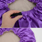 Silk Sleep Bonnet Adjustable Elastic Band Smooth Hair Protection Cap for Curly and Natural Hair