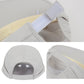 Women's Sporty Wide Brim Sun Visor Hat with Adjustable Back Strap Lightweight UV Protection Cap for Outdoor Activities