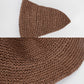 Crochet Raffia Bucket Hat Lightweight Foldable Wide Brim Sun Hat for Stylish Summer Protection