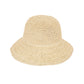 Crochet Raffia Sun Hat with Wide Brim and Bow Detail Foldable Summer Beach Hat for Stylish Sun Protection