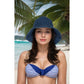 Crochet Raffia Sun Hat with Wide Brim and Bow Detail Foldable Summer Beach Hat for Stylish Sun Protection