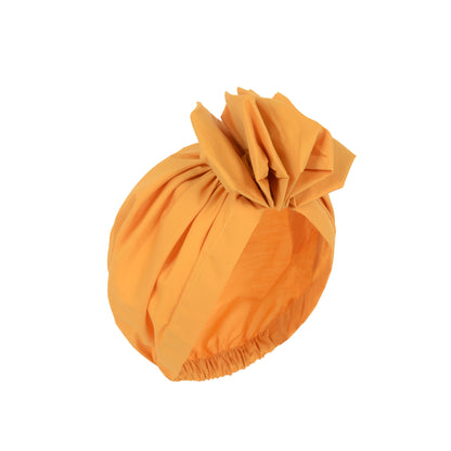 Vintage Turban Headwrap with Large Bow Elegant Soft Stretch Headscarf for Women