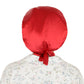 Women Satin Sleep Bonnet Adjustable Tie Back Hair Protection Cap for All Hair Types